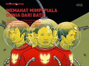 Memahat Mimpi Piala Dunia dari Batu