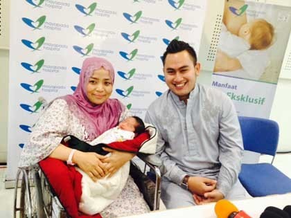 Muzdhalifah Melahirkan Bayi Laki-Laki, Nassar Resmi Jadi Bapak