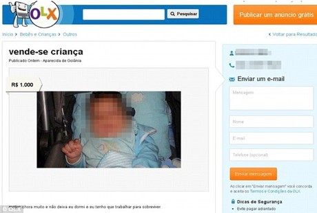 Tega! Ada Orang Jual Bayi karena Rewel