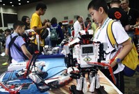 Kompetisi tingkat dunia ini bukan hanya menonjolkan kreativitas per orang, tetapi juga kerja sama tim, inovasi, kreativitas tim dan kemampuan menyelesaikan masalah. Lamhot Aritonang/detikFoto