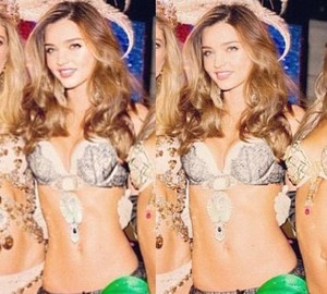 Pose Pakai Lingerie, Miranda Kerr Dituduh Edit Foto Jadi Lebih Langsing