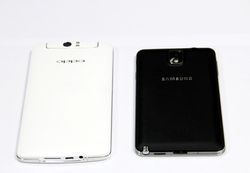 Adu Pesona Galaxy Note 3 dengan OPPO N1