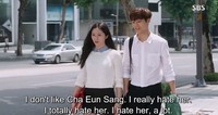 Momen-momen Mesra Krystal f(x) dan Minhyuk CNBlue di Heirs