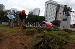 Perawatan Taman Tugu Tani