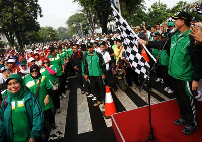 Gerak Jalan Santai Kerukunan Antar Umat Beragama
