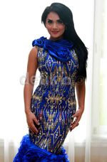 Krisdayanti Anggun Bergaun Biru