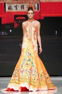 Jakarta, Indonesia - 22 Oktober. Geraldus Sugeng Mythperial. Jakarta Fashion Week 2014 at Senayan City. 22 Oktober 2013. Jakarta. [Foto: Mohammad Abduh/Wolipop]