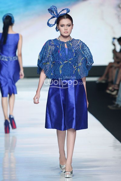 Jakarta, Indonesia - 22 Oktober. Ian Adrian Butonesia. Jakarta Fashion Week 2014 at Senayan City. 22 Oktober 2013. Jakarta. [Foto: Mohammad Abduh/Wolipop]