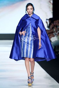 Jakarta, Indonesia - 22 Oktober. Ian Adrian Butonesia. Jakarta Fashion Week 2014 at Senayan City. 22 Oktober 2013. Jakarta. [Foto: Mohammad Abduh/Wolipop]