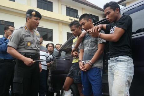Komplotan Pencuri Motor Ditangkap Saat Transaksi di Kuburan