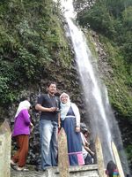 Lembah Anai, Air Terjun Dahsyat di Pinggir Jalan