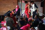 Korban Kebakaran Mengungsi di Museum