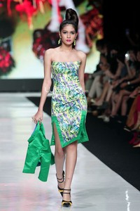 Jakarta, Indonesia - 22 Oktober. Angie Blaire Fearless. Jakarta Fashion Week 2014, at Senayan City. 22 Oktober 2013. Jakarta. [Foto: Mohammad Abduh/Wolipop]