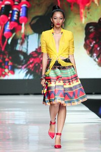 Jakarta, Indonesia - 22 Oktober. Angie Blaire Fearless. Jakarta Fashion Week 2014, at Senayan City. 22 Oktober 2013. Jakarta. [Foto: Mohammad Abduh/Wolipop]