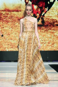 Jakarta, Indonesia - 22 Oktober. Angie Blaire Fearless. Jakarta Fashion Week 2014, at Senayan City. 22 Oktober 2013. Jakarta. [Foto: Mohammad Abduh/Wolipop]