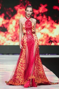 Jakarta, Indonesia - 22 Oktober. Angie Blaire Fearless. Jakarta Fashion Week 2014, at Senayan City. 22 Oktober 2013. Jakarta. [Foto: Mohammad Abduh/Wolipop]