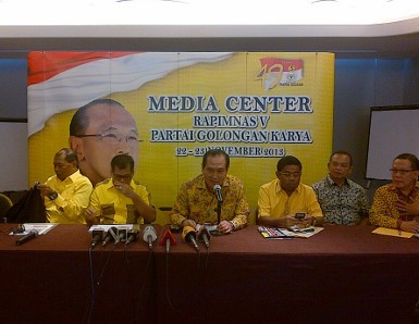 Sekjen Golkar: Tak Ada Evaluasi Pencapresan Ical di Rapimnas