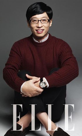 Yoo Jae Suk Bergaya di Majalah untuk Amal