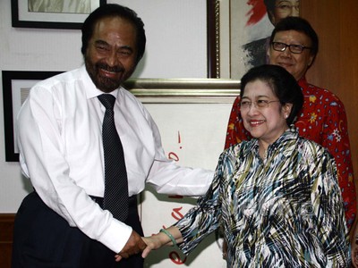 Megawati Gelar Pertemuan dengan Surya Paloh