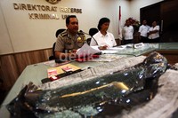 Kabid Humas Polda Metro Jaya Kombes Pol Rikwanto memberikan keterangan pers di Mapolda Metro Jaya.
