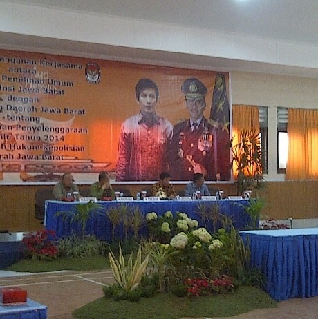 Amankan Pemilu 2014, Polda dan KPU Jabar Jalin Kerjasama