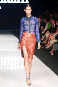 Jakarta, Indonesia - 22 Oktober. Harry Halim VENA. Jakarta Fashion Week 2014 at Senayan City. 22 Oktober 2013. Jakarta. [Foto: Mohammad Abduh/Wolipop]