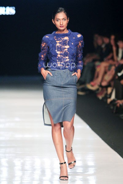 Jakarta, Indonesia - 22 Oktober. Harry Halim VENA. Jakarta Fashion Week 2014 at Senayan City. 22 Oktober 2013. Jakarta. [Foto: Mohammad Abduh/Wolipop]