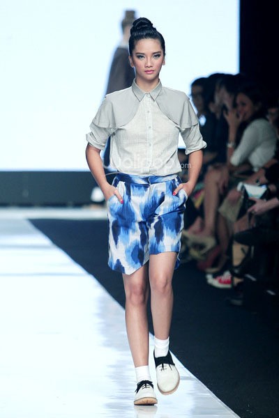 Jakarta, Indonesia - 22 Oktober. Kle by Kleting Insurgency. Jakarta Fashion Week 2014 at Senayan City. 22 Oktober 2013. Jakarta. [Foto: Mohammad Abduh/Wolipop]