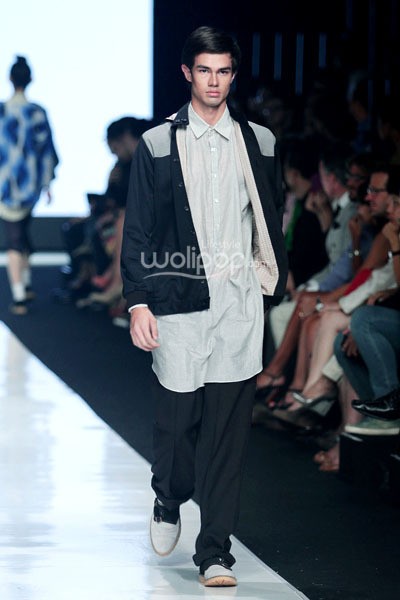 Jakarta, Indonesia - 22 Oktober. Kle by Kleting Insurgency. Jakarta Fashion Week 2014 at Senayan City. 22 Oktober 2013. Jakarta. [Foto: Mohammad Abduh/Wolipop]