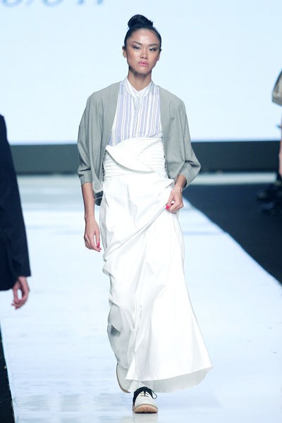 Jakarta, Indonesia - 22 Oktober. Kle by Kleting Insurgency. Jakarta Fashion Week 2014 at Senayan City. 22 Oktober 2013. Jakarta. [Foto: Mohammad Abduh/Wolipop]