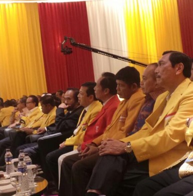 Hadiri Pembukaan Rapimnas V Golkar, Surya Paloh Berharap Bisa Koalisi