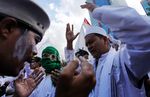 FPI-Polisi Saling Dorong di Kedubes Australia