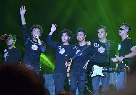 Nidji Lega Usai Manggung di Sundown Festival 2013