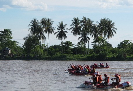 Tim Inggris Juara Umum Musi Triboatton 2013