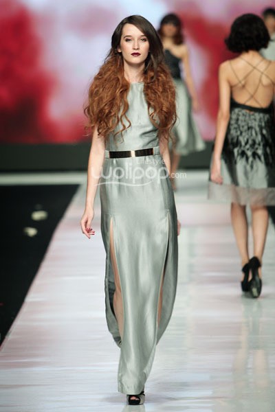 Jakarta, Indonesia - 23 Oktober 2013. Stella Rissa, Hair Do by Andy Lie It Girl of Fashion Loreal. Jakarta Fashion Week 2014 at Senayan City. Jakarta. [Foto: Mohammad Abduh/Wolipop]