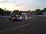 Aksi Peslalom di Ibukota