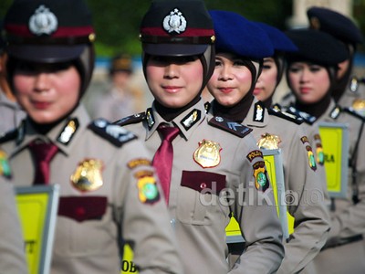 Kini Polwan Boleh Berjilbab