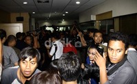 Aksi ini merupakan wujud protes para wartawan karena KPK dianggap menutup-nutupi pemeriksaan Boediono sebagai saksi dalam kasus dugaan korupsi pemberian fasilitas pendanaan jangka pendek (FPJP) Bank Century. Lamhot Aritonang/detikFoto.