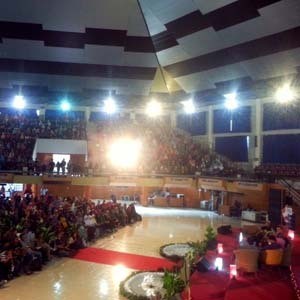 Roadshow Terakhir 99 Cahaya di Langit Eropa Dibanjiri Ribuan Peserta
