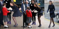 Ups! Rok Kate Middleton tersingkap. Chris Jackson/Getty Images.