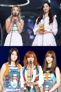 SNSD dan SISTAR di panggung MAMA 2013. (MAMA 2013)
