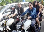 Ngeeng! Billy Bonceng Adik Raffi Ahmad Naik Motor