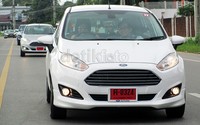 Sejumlah wartawan otomotif Indonesia menjajal EcoBoost di jalanan di Chiang Mai, Thailand.
