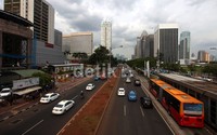 PT MRT Jakarta akan menebangi pohon sebagai persiapan penggalian dan pembangunan stasiun MRT.