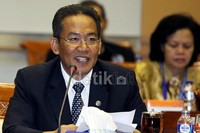 Usai melantik Deputi Pemberantasan BNN yang baru, Kepala BNN Komjen Anang Iskandar langsung menghadiri RDP dengan Komisi III.