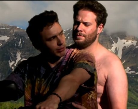 Kocak, James Franco Parodikan Video Kim Kardashian Nyaris Bugil di Bound 2