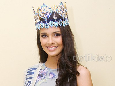 Miss World 2013, Megan Young Kunjungi Jakarta