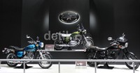Kawasaki Estrella 250 dipamerkan di Tokyo Motor Show 2013.