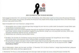 IDI: dr Ayu Bukan Penjahat yang Jika Dilepas dari Tahanan Bisa Bunuh Orang
