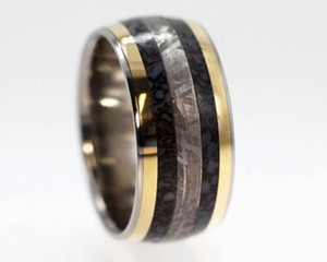 Foto: Cincin Pernikahan Ini Terbuat dari Tulang Dinosaurus Asli